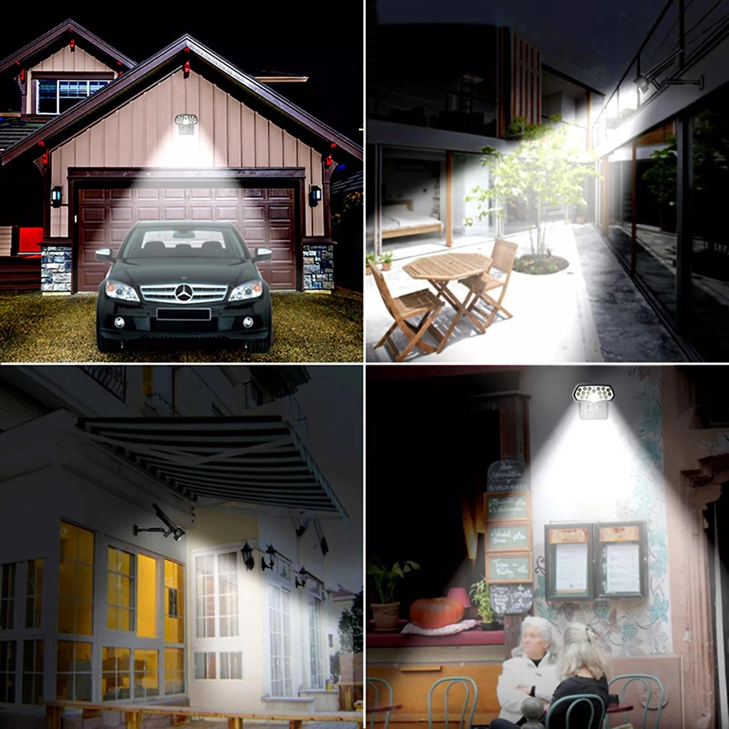 Bright Outdoor Motion Sensor Security Lights