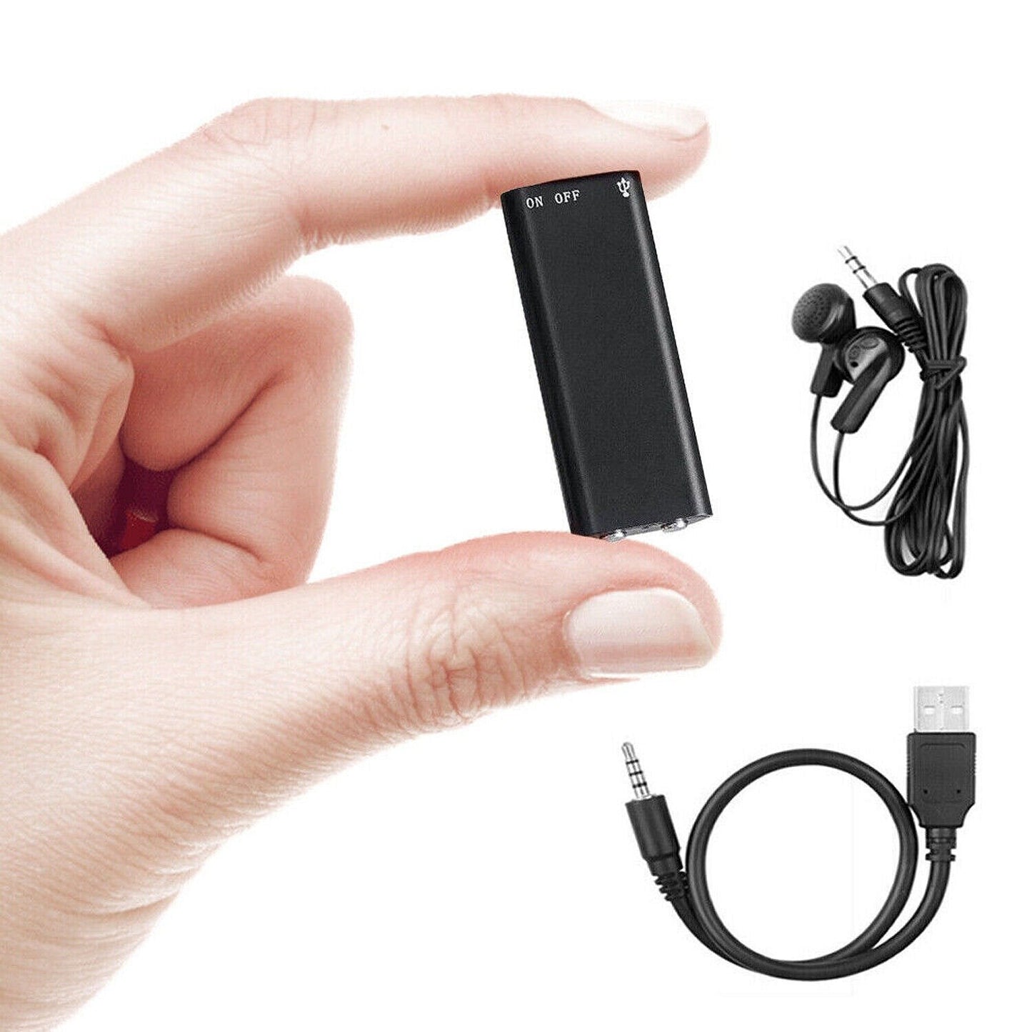Small Spy Audio Recording Device - Pexav