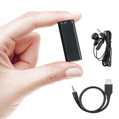 Small Spy Audio Recording Device - Pexav