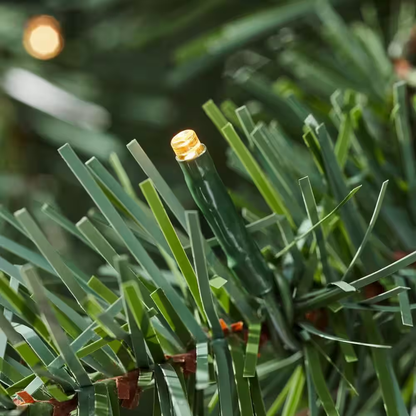 Tall Pre-Lit LED Christmas Pine Tree