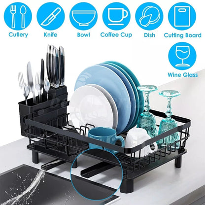 Compact Kitchen Dish Drying Rack