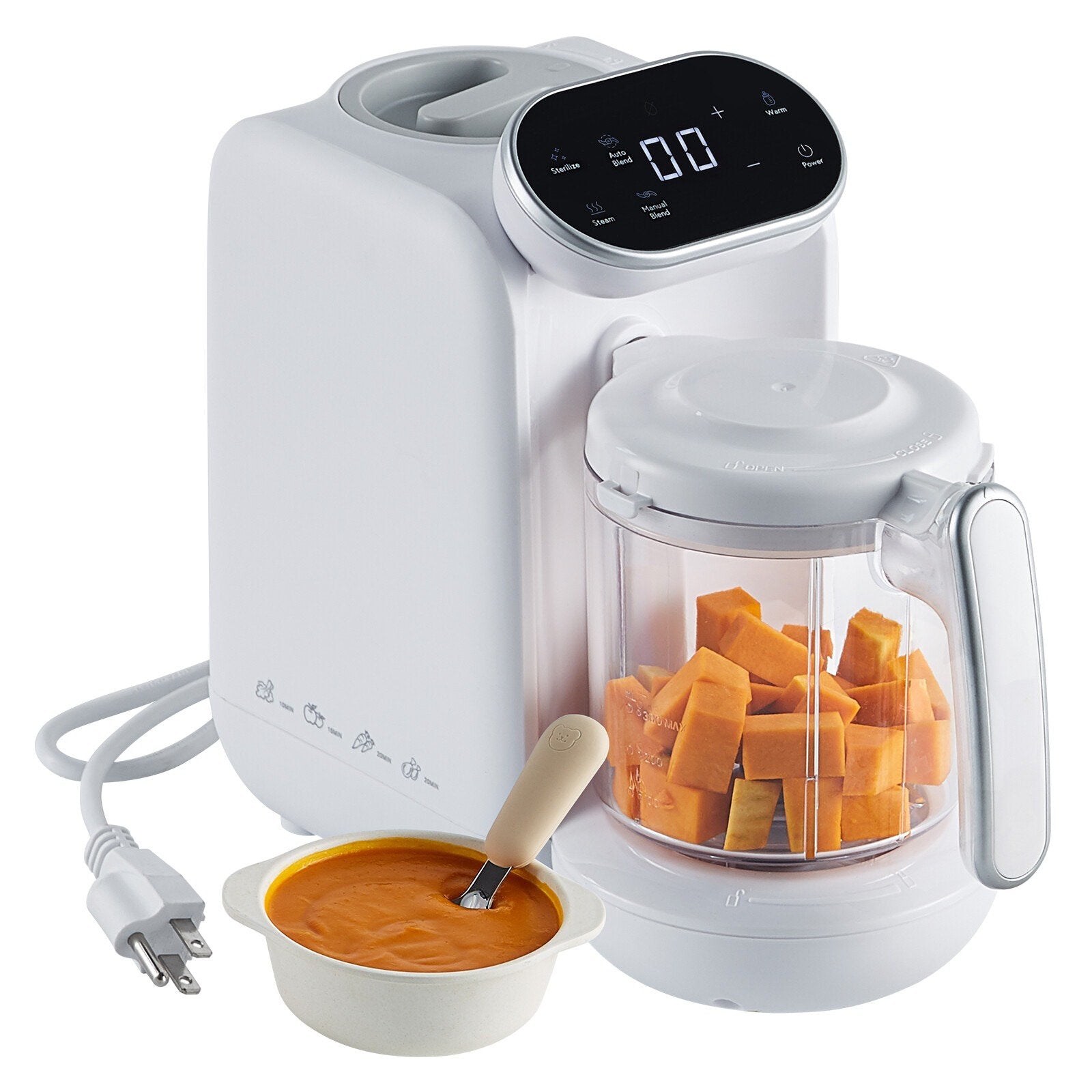 Easy Baby Food Processor And Steamer - Pexav