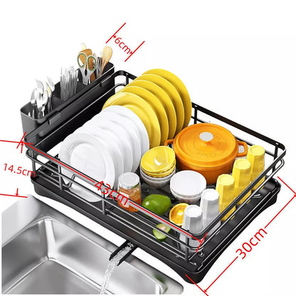 Compact Kitchen Dish Drying Rack