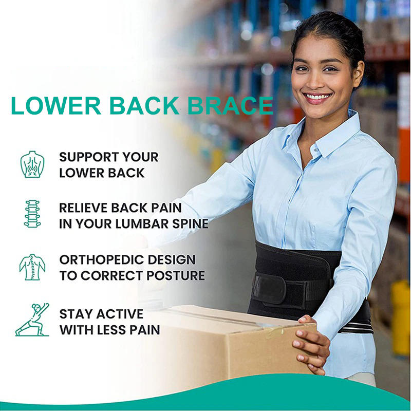 Supportive lumbar back support