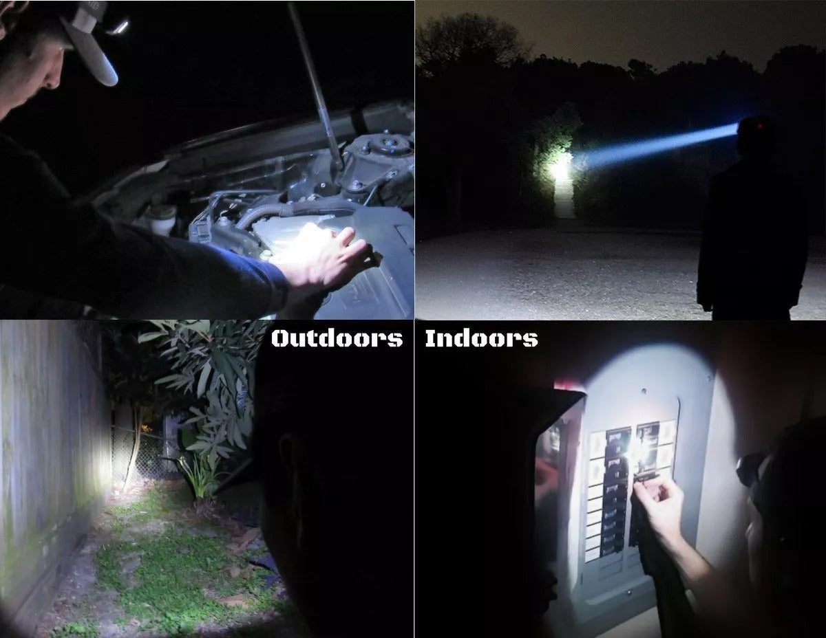 Bright Portable Led Flashlight Headlamp