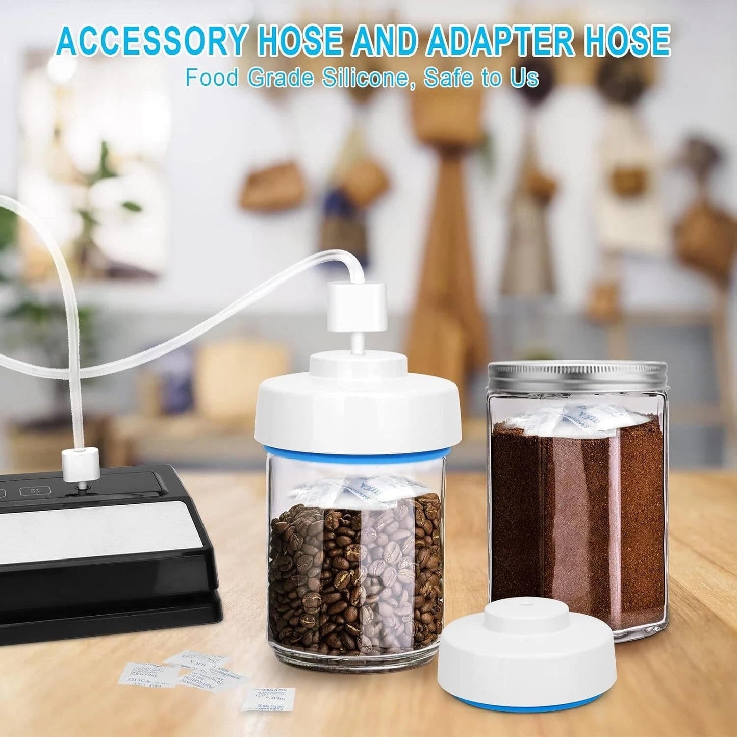Airtight Food Storage Jar Sealer
