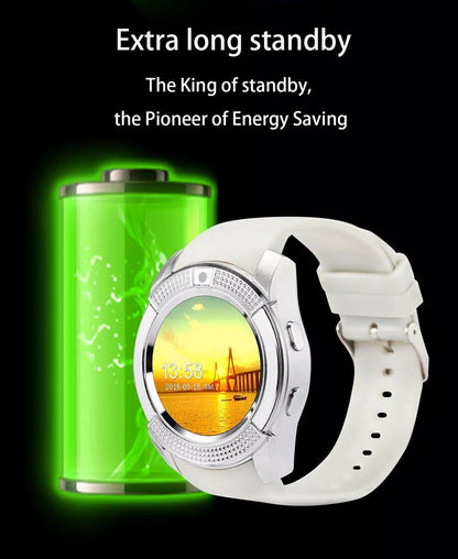 Waterproof Bluetooth Smart Watch Phone Mate Fitness Tracker For All Smart Phone - Until Times Up