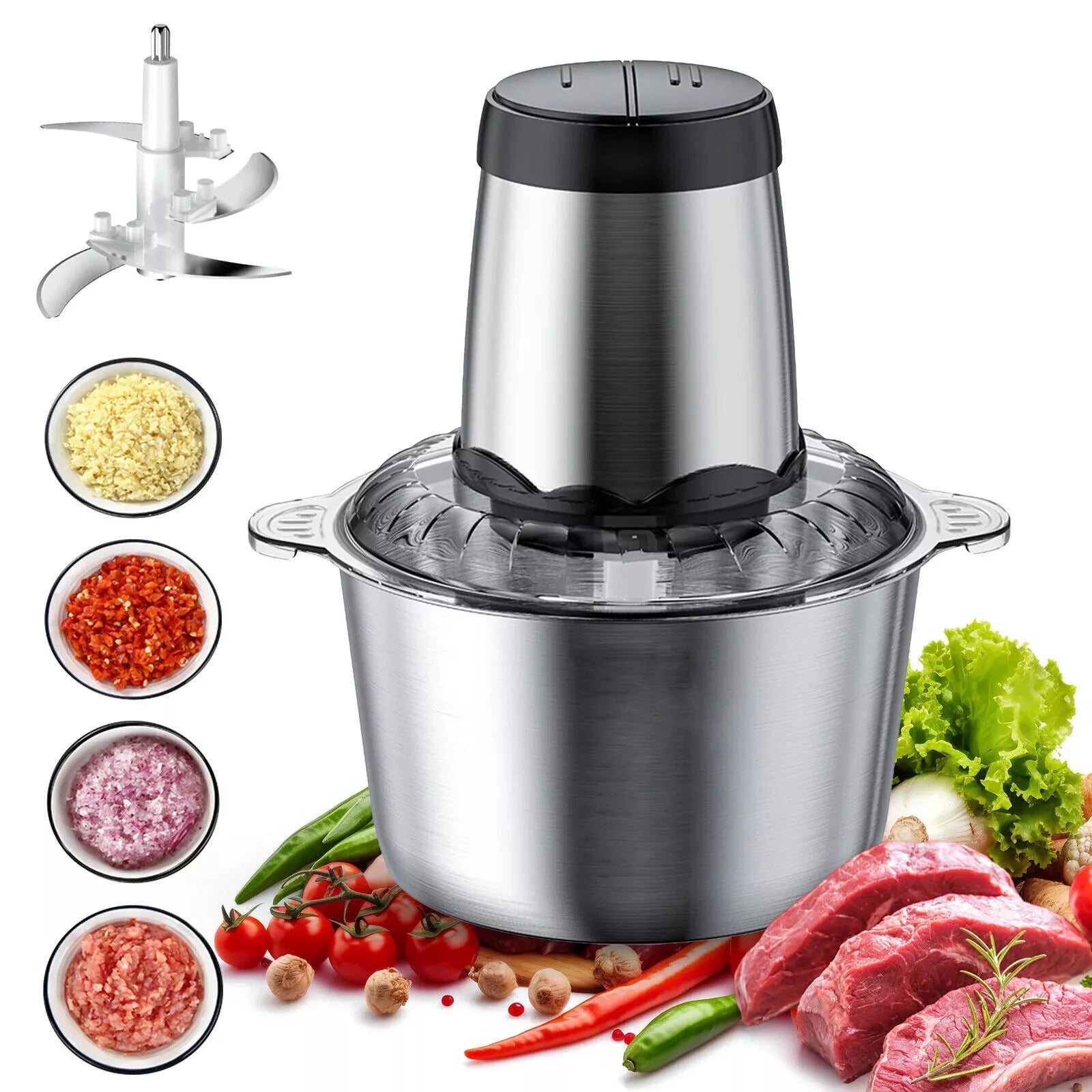 Easy Use 2L Kitchen Chopper - Pexav