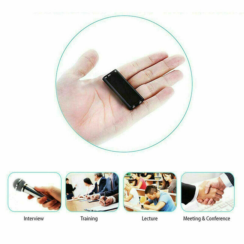 Compact Digital Voice Recorder 8GB USB