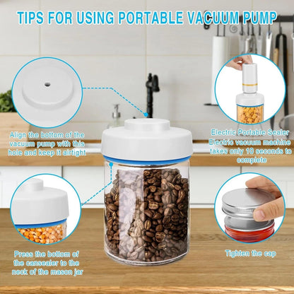 Airtight Food Storage Jar Sealer