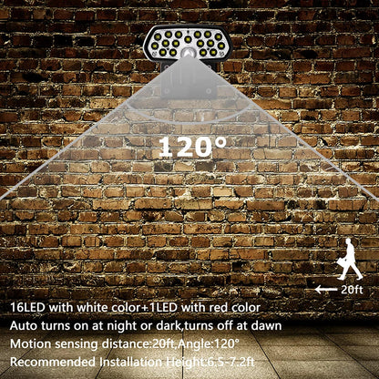 Bright Outdoor Motion Sensor Security Lights