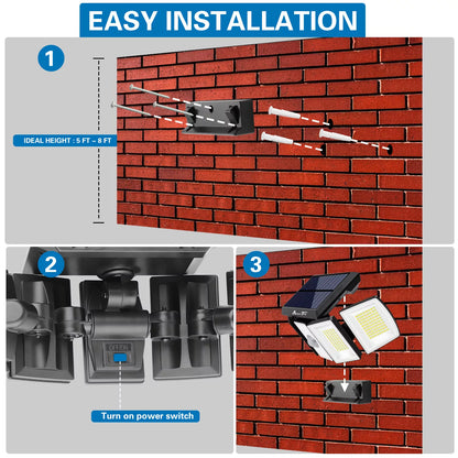 Bright Motion Activated Outdoor Lights