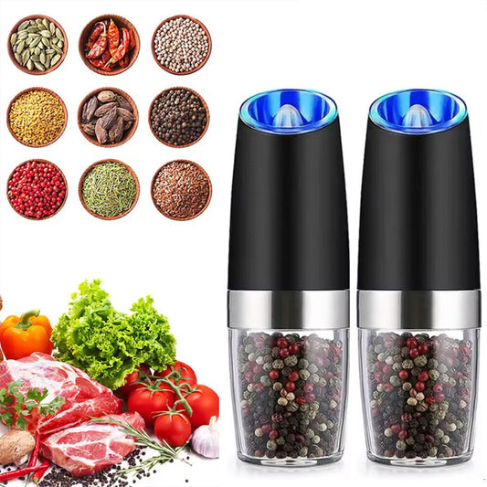 Automatic Salt Pepper Mill Set of 2 - Pexav