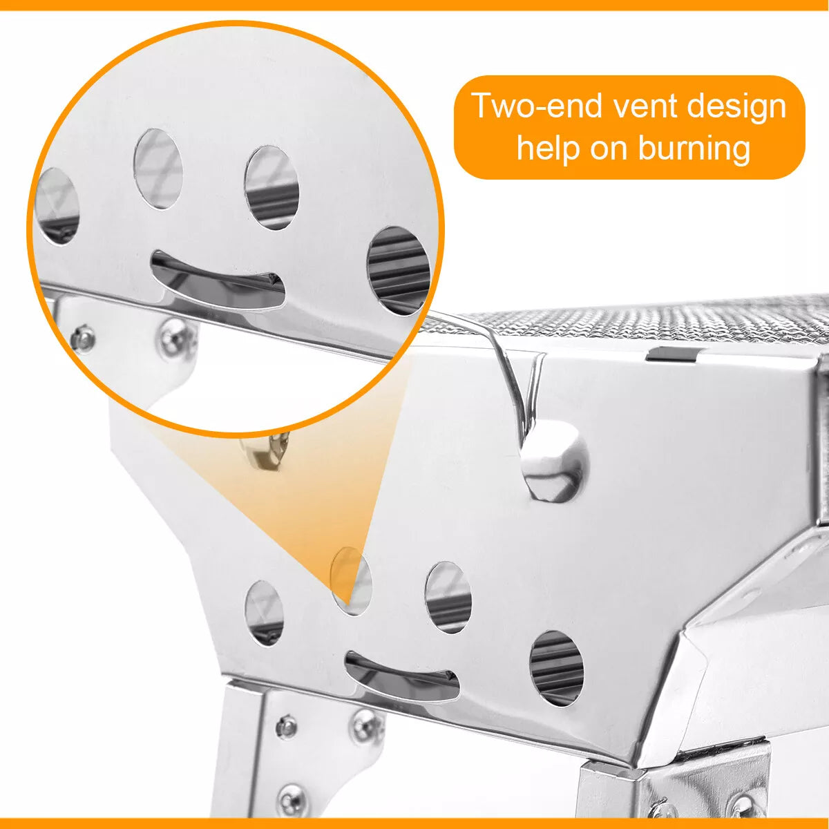Compact Collapsible Outdoor BBQ Grill