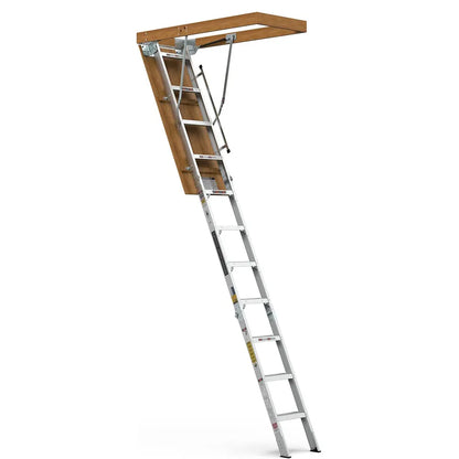 Space Saving Heavy Duty Foldable Loft Ladder 54 Inch