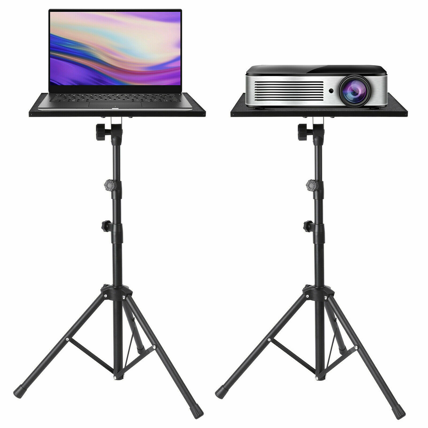 Sturdy Adjustable Projector Table Top Stand