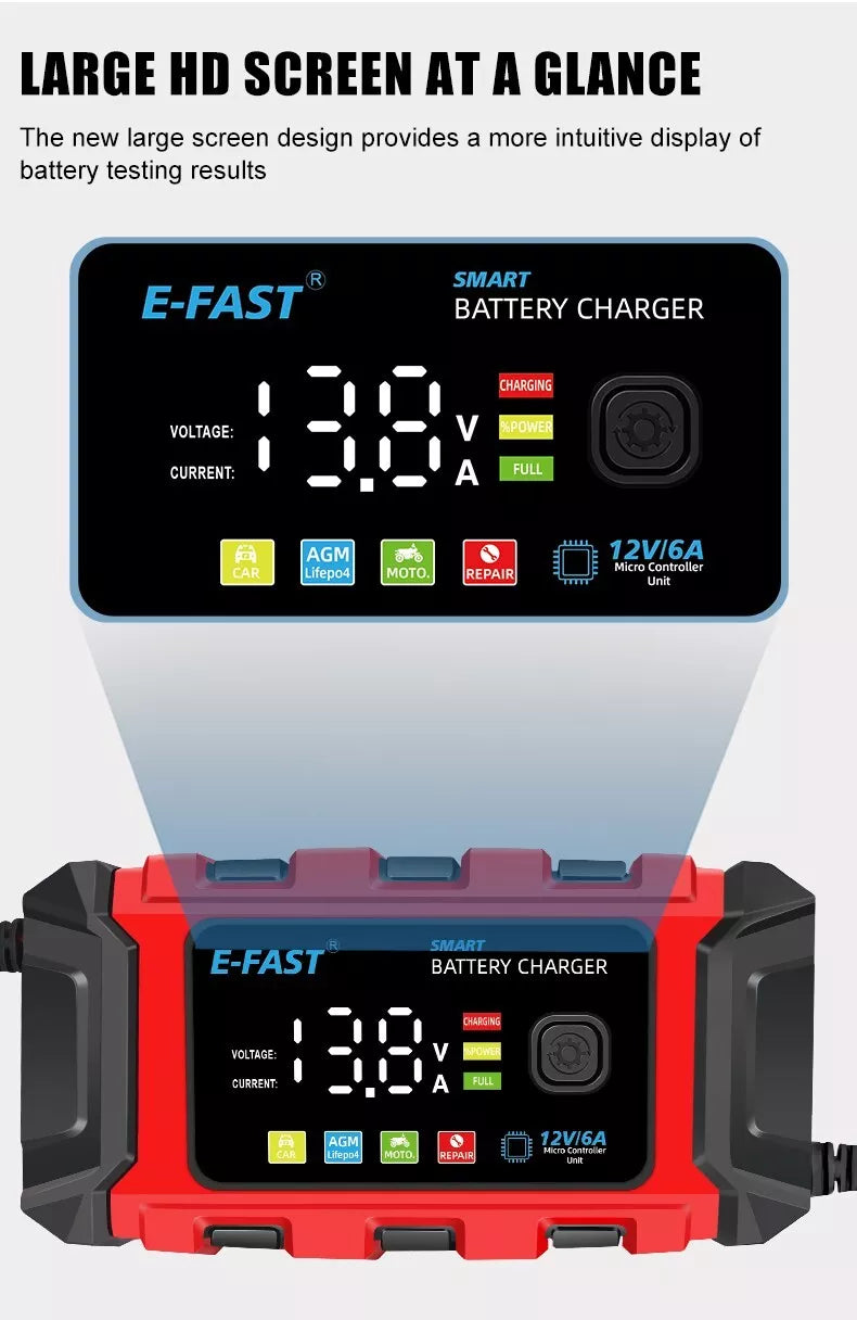 Advanced Auto Battery Charger