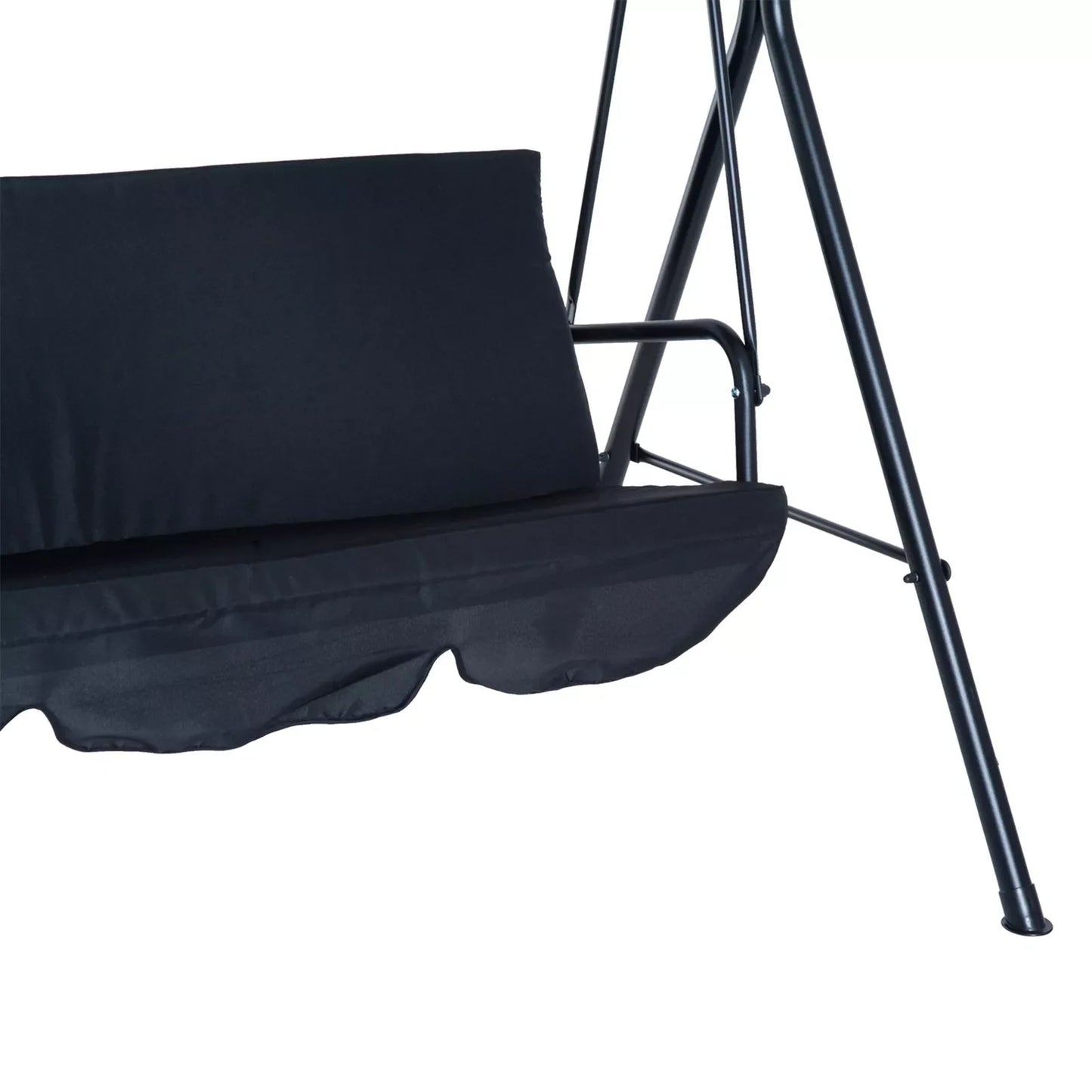 Comfortable Patio Swing With Steel Frame