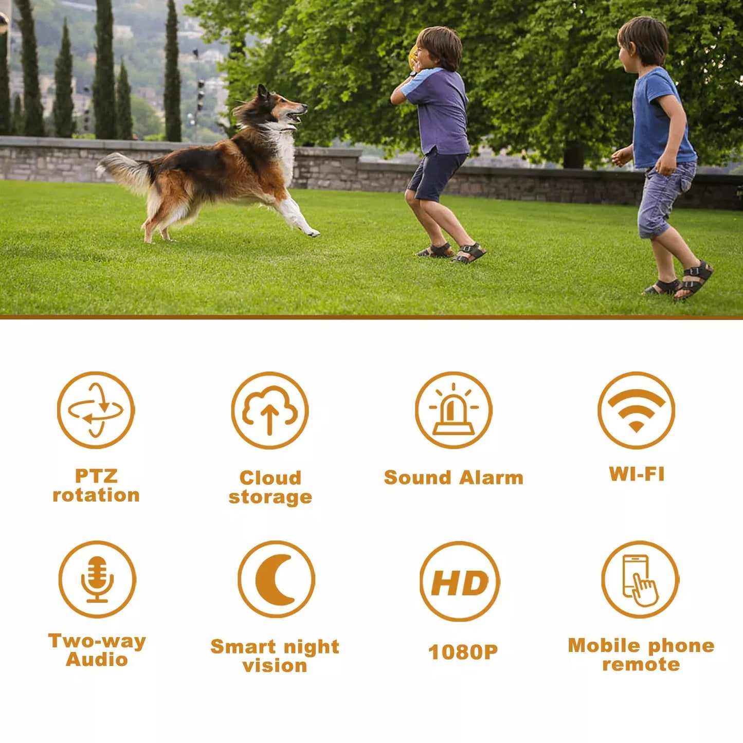 4K Wireless Home Security Camera System Kit