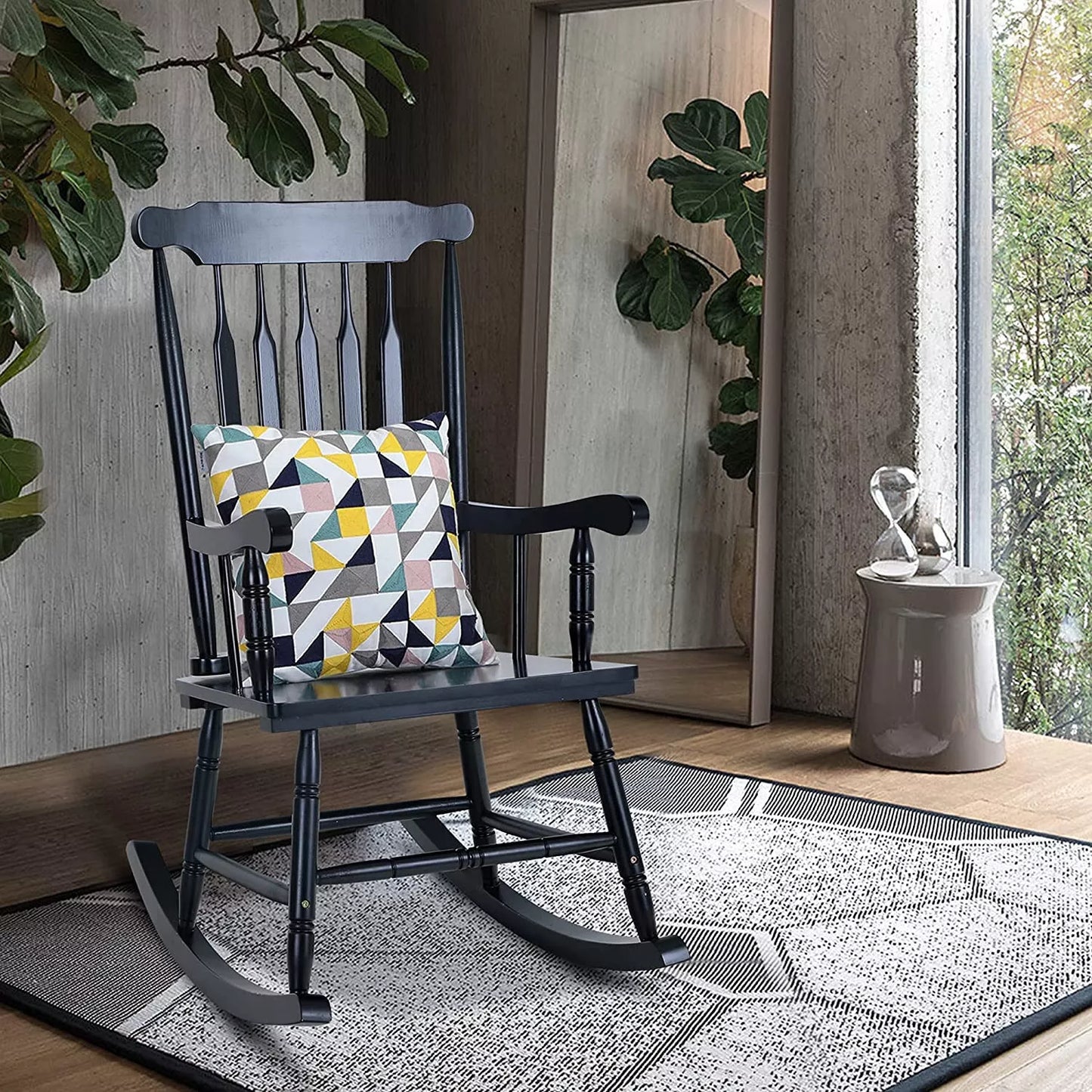 Comfortable Wooden Swing Chair
