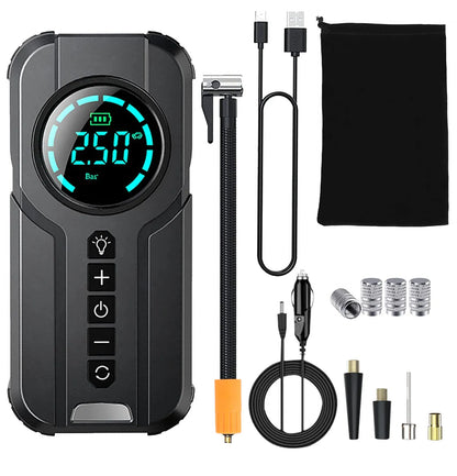 Compact Auto Tire Inflator Pump - Pexav