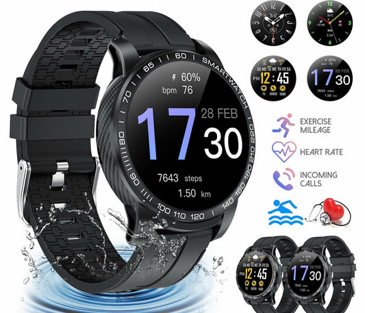 Water Resistant Fitness Tracker For iPhone Android Phones - Pexav