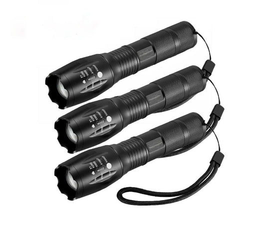 Bright 3 Pack LED Torches - Pexav
