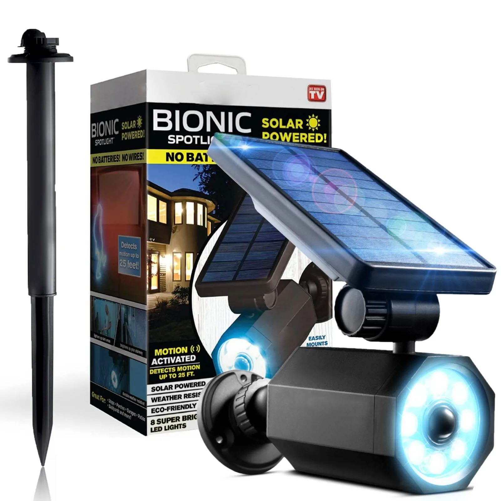 Bright Outdoor Security Motion Lamp - Pexav