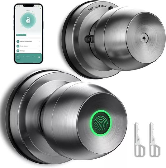 Secure Biometric Door Handle - Pexav