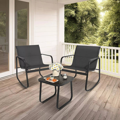 Garden Furniture Set with Chairs and Table