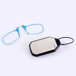 Soft Grip Slim No Slip Clip On Reading Glasses