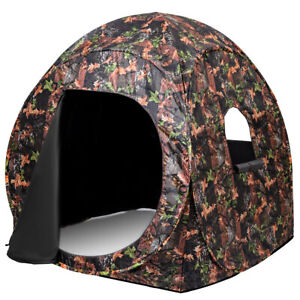 Compact Camo Hunting Ground Blind Shelter