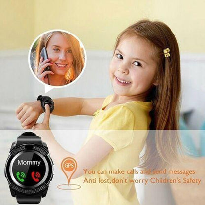 Waterproof Bluetooth Smart Watch Phone Mate Fitness Tracker For All Smart Phone - Until Times Up