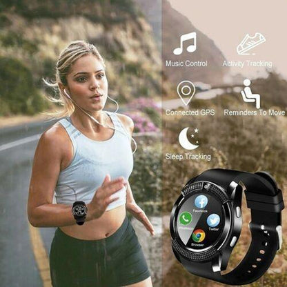 Waterproof Bluetooth Smart Watch Phone Mate Fitness Tracker For All Smart Phone - Until Times Up
