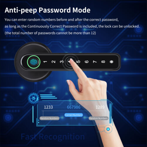 Wireless Fingerprint Door Lock with Remote Access
