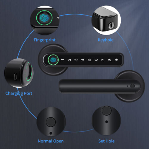 Wireless Fingerprint Door Lock with Remote Access