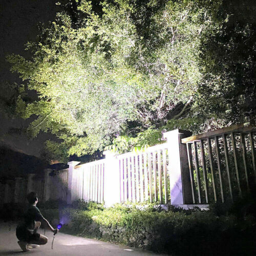 Bright 99000LM XHP90 Rechargeable LED Torch for Outdoor Use - Pexav