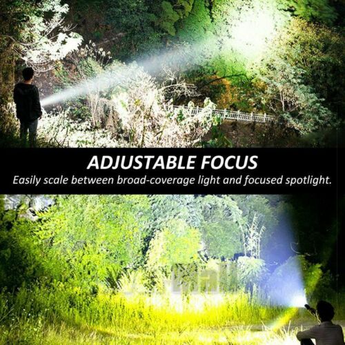 Bright 99000LM XHP90 Rechargeable LED Torch for Outdoor Use