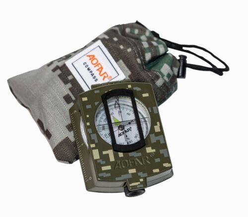 Tactical Metal Compass for Outdoor Hiking Navigation - Pexav