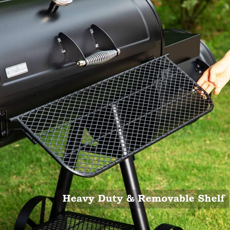 Large Heavy Duty Outdoor BBQ Charcoal Smoker Grill