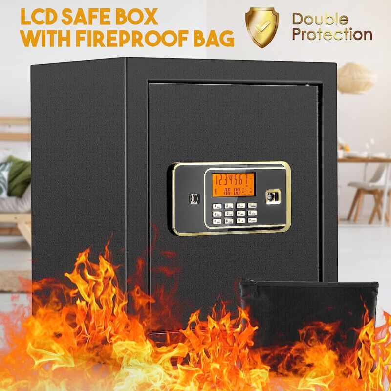 Compact Digital Lock Safe Box for Home Security