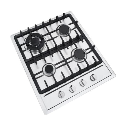 Compact 4 Burner Gas Stove Cooktop for Kitchen Use