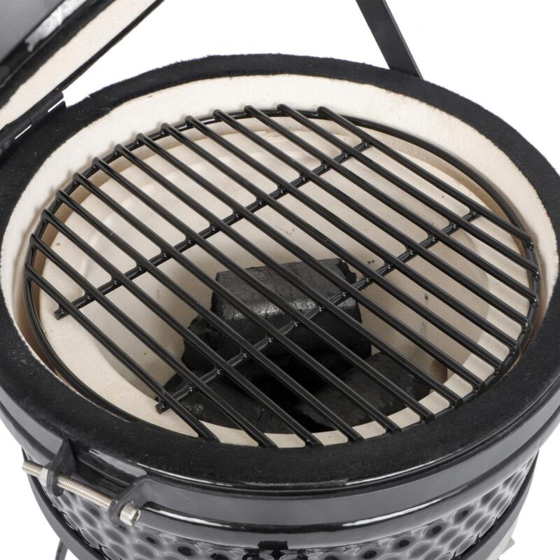 Portable Charcoal BBQ Grill Smoker Outdoor Cooker