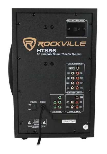 Wireless Home Theater Sound System with Subwoofer