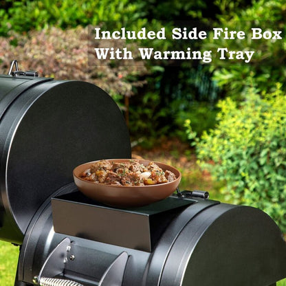 Large Heavy Duty Outdoor BBQ Charcoal Smoker Grill