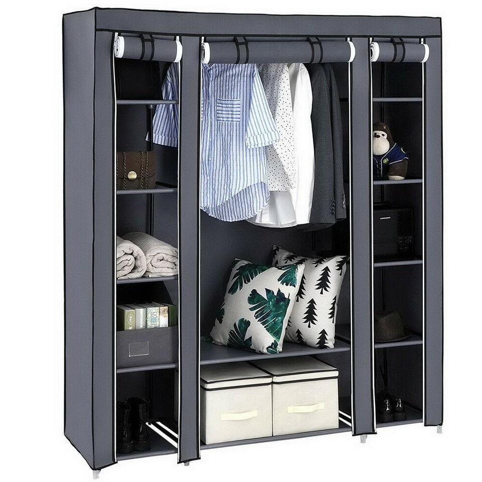 Compact Free Standing Closet Organizer