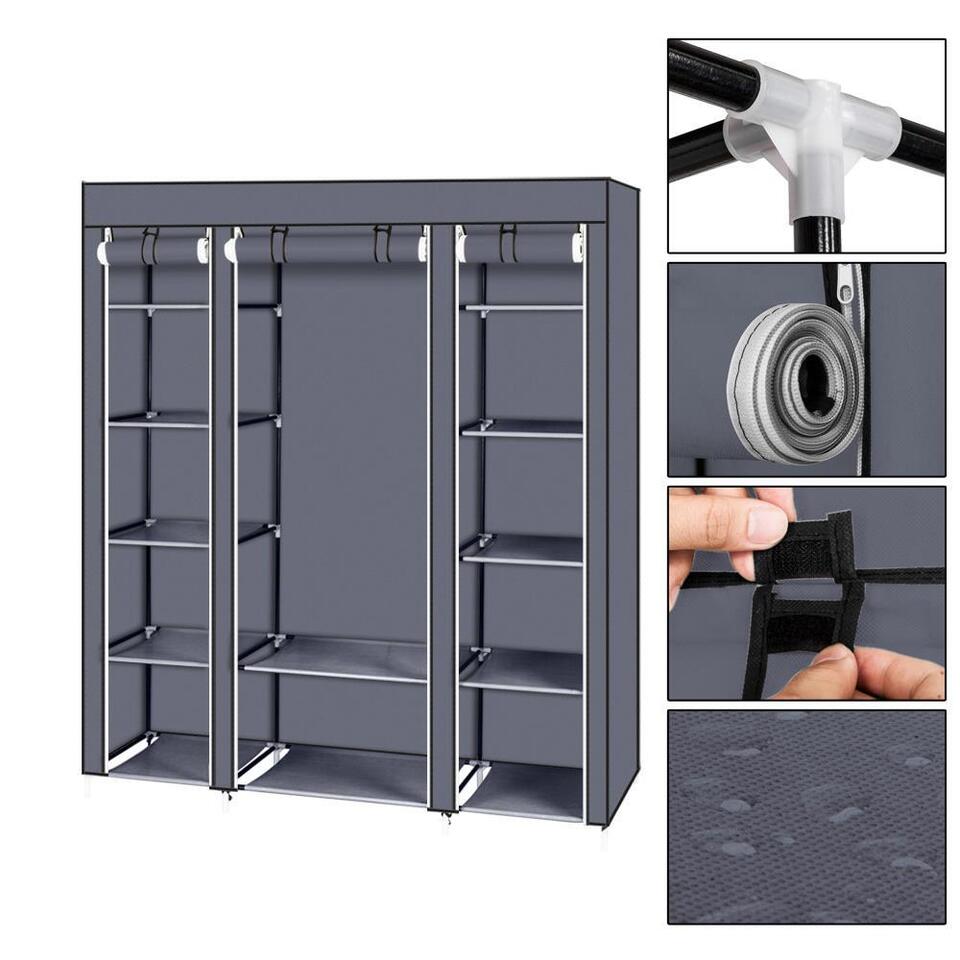 Compact Free Standing Closet Organizer