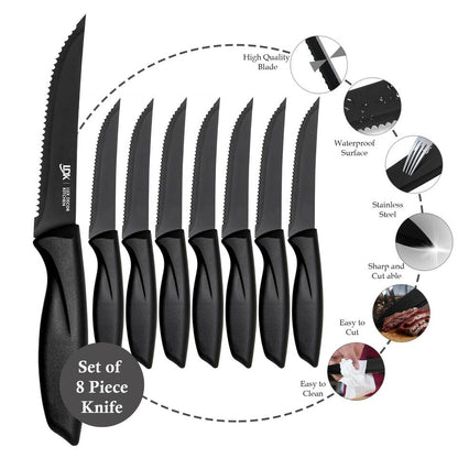 Sharp 8-Piece Steak Knife Set