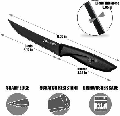 Sharp 8-Piece Steak Knife Set