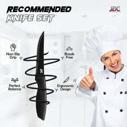 Sharp 8-Piece Steak Knife Set